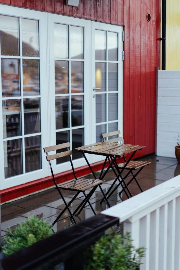 New Boat House Villa Leirvik Bagian luar foto