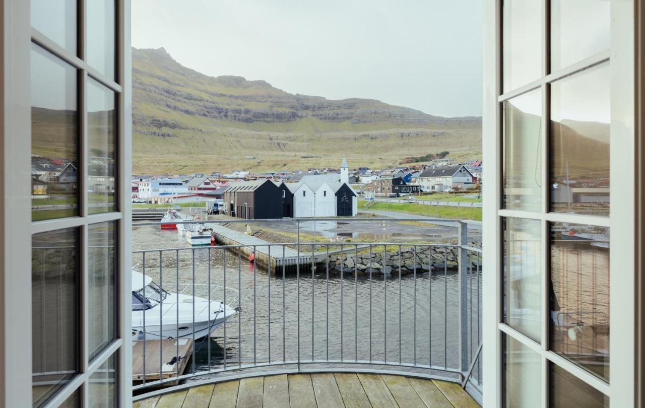 New Boat House Villa Leirvik Bagian luar foto