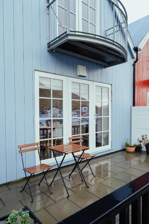 New Boat House Villa Leirvik Bagian luar foto