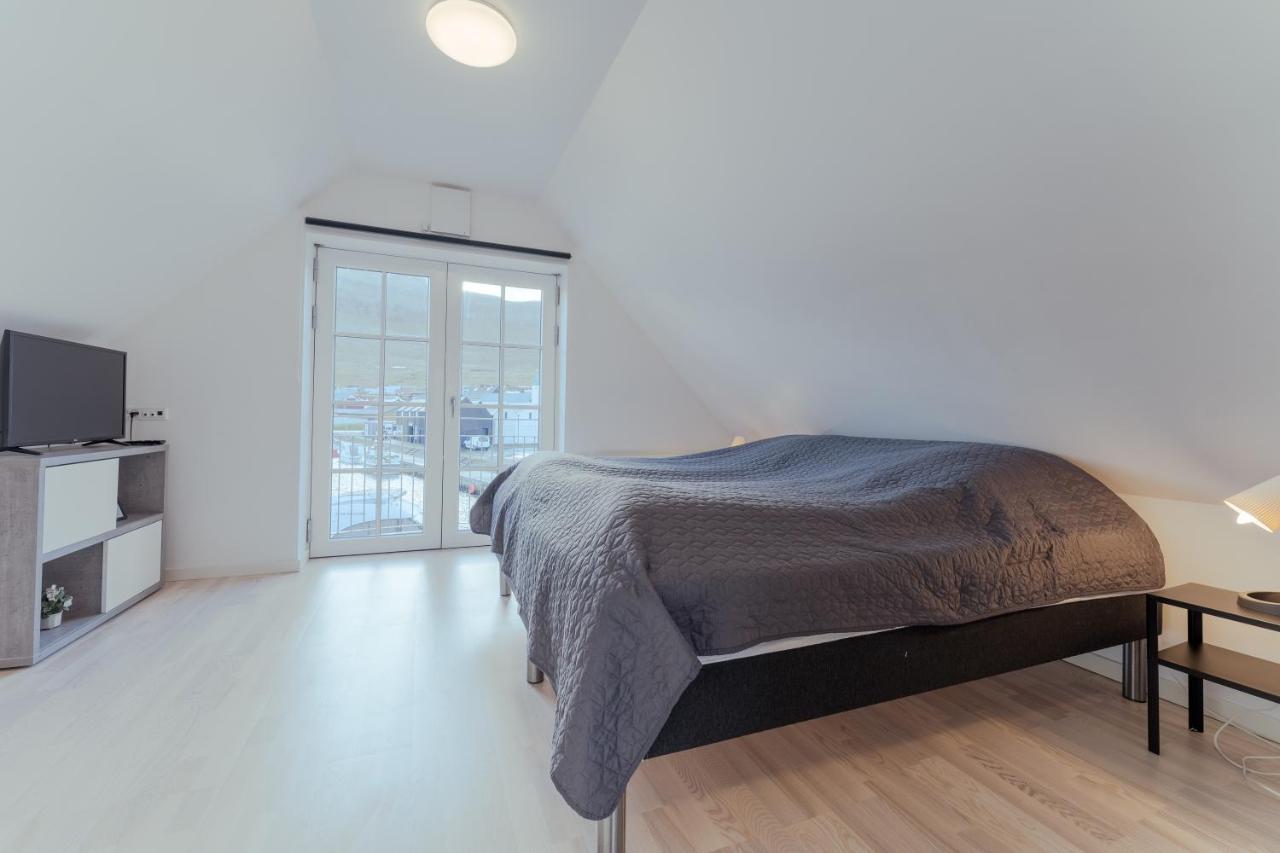 New Boat House Villa Leirvik Bagian luar foto